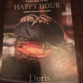 Doris Metropolitan - Happy Hour Menu - Steakhouses Near Me - Houston, Texas Doris Metropolitan - Happy Hour Menu - Steakhouses Near Me - Houston, Texas