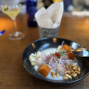 La Mar - Halibut ceviche - Latin American Near Me - San Francisco, California La Mar - Halibut ceviche - Latin American Near Me - San Francisco, California