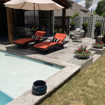 Cut-N-Edge Lawn & Landscape - ows a pool with lounge chairs and an umbrella - Landscaping Near Me - Garland, Texas Cut-N-Edge Lawn & Landscape - ows a pool with lounge chairs and an umbrella - Landscaping Near Me - Garland, Texas