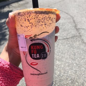 Kung Fu Tea - KF Milk tea with Oreo - Bubble Tea Near Me - Rancho Cucamonga, California Kung Fu Tea - KF Milk tea with Oreo - Bubble Tea Near Me - Rancho Cucamonga, California