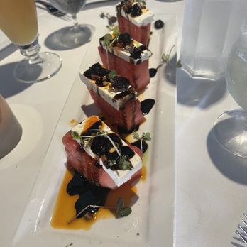 Aqua - Watermelon Napoleon - New American Near Me - Plymouth, Michigan Aqua - Watermelon Napoleon - New American Near Me - Plymouth, Michigan
