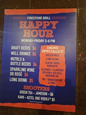 Menu photo 6 Firestone Grill San Luis Obispo, CA