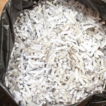 Oakland Shredding and Records Storage - Bag of shredded paper bits - Shredding Services Near Me - Oakland, California Oakland Shredding and Records Storage - Bag of shredded paper bits - Shredding Services Near Me - Oakland, California
