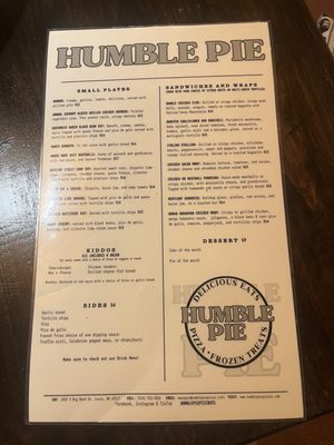 Menu photo 1 Humble Pie Richmond Heights, MO Menu photo 1 Humble Pie Richmond Heights, MO