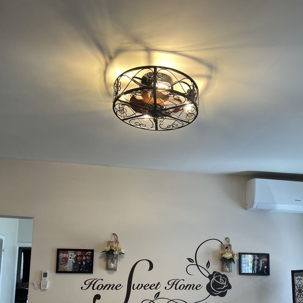 Ground Electric Services - Living Room Ceiling Fan - Electricians Near Me - Bronx, New York Ground Electric Services - Living Room Ceiling Fan - Electricians Near Me - Bronx, New York