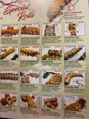 Menu photo 3 Sakura Muskogee, OK Menu photo 3 Sakura Muskogee, OK