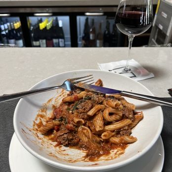 Town Bar + Kitchen - Braise short ribs in a tomato-based sauce with pasta - New American Near Me - Morristown, New Jersey Town Bar + Kitchen - Braise short ribs in a tomato-based sauce with pasta - New American Near Me - Morristown, New Jersey