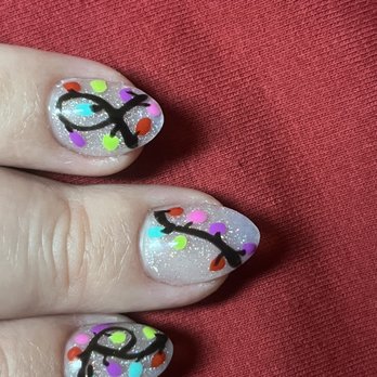 Sweet Retreat Nails Spa - I got a full set of short almond clear acrylic nails with gel nail art-I'm very happy and highly recommend Peter! - Nail Salons Near Me - Spring, Texas Sweet Retreat Nails Spa - I got a full set of short almond clear acrylic nails with gel nail art-I'm very happy and highly recommend Peter! - Nail Salons Near Me - Spring, Texas