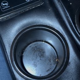 Dirty cup holders and buttons for reclining chairs. Dirty cup holders and buttons for reclining chairs.