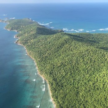 Vieques Air Link - Views from plane - Private Jet Charter Near Me