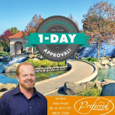John Benno, Preferred Mortgage Inc. by null