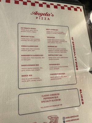 Menu photo 4 Angela’s Pizza Jacksonville Beach, FL Menu photo 4 Angela’s Pizza Jacksonville Beach, FL