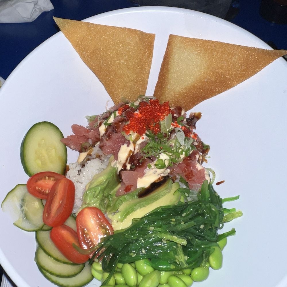 Flounder's Chowder House - Poke - Seafood Near Me - Gulf Breeze, Florida Flounder's Chowder House - Poke - Seafood Near Me - Gulf Breeze, Florida