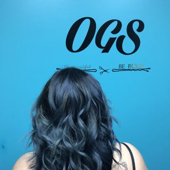 Orozco's Glam Studio - She said she was done being blonde so I gave her different shades of grays and blues. LOVING IT - Hair Salons Near Me - Houston, Texas Orozco's Glam Studio - She said she was done being blonde so I gave her different shades of grays and blues. LOVING IT - Hair Salons Near Me - Houston, Texas