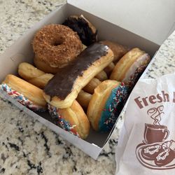 Sunrise Donuts - Dozen assorted donuts