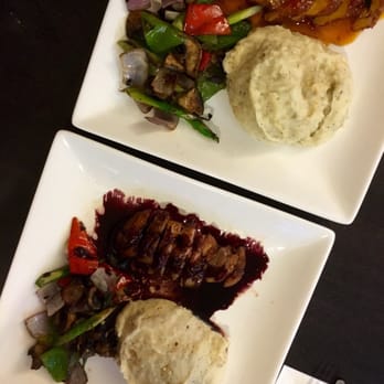 Sage Bistro - Stuffed chicken breast and roasted duck breast. - American Near Me - Alhambra, California
