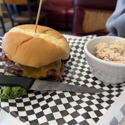 Hangry's Stateline - Maple Glazed Bacon Burger