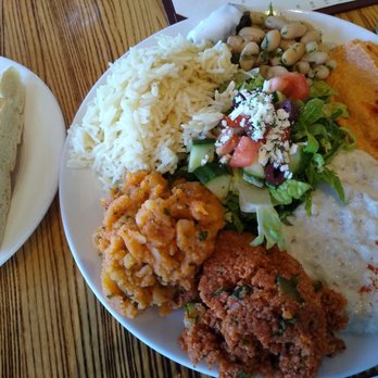 Sultan Kebab - Vegetarian plate - Turkish Near Me - Charlottesville, Virginia Sultan Kebab - Vegetarian plate - Turkish Near Me - Charlottesville, Virginia