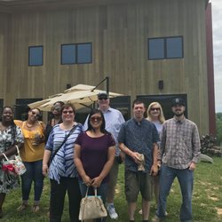 Shenandoah Wine Tours - Us at muse winery