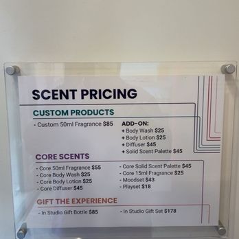 Olfactory NYC - Pricing - Perfume Near Me - New York, New York