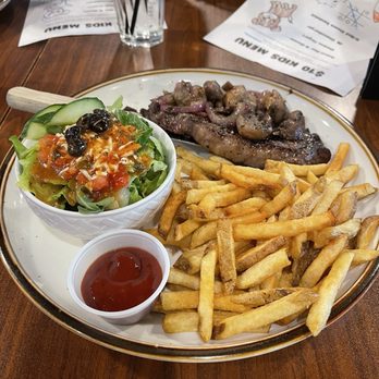 Canadian Steakout - Smothered steak special - Steakhouses Near Me - Hinton, Alberta Canadian Steakout - Smothered steak special - Steakhouses Near Me - Hinton, Alberta