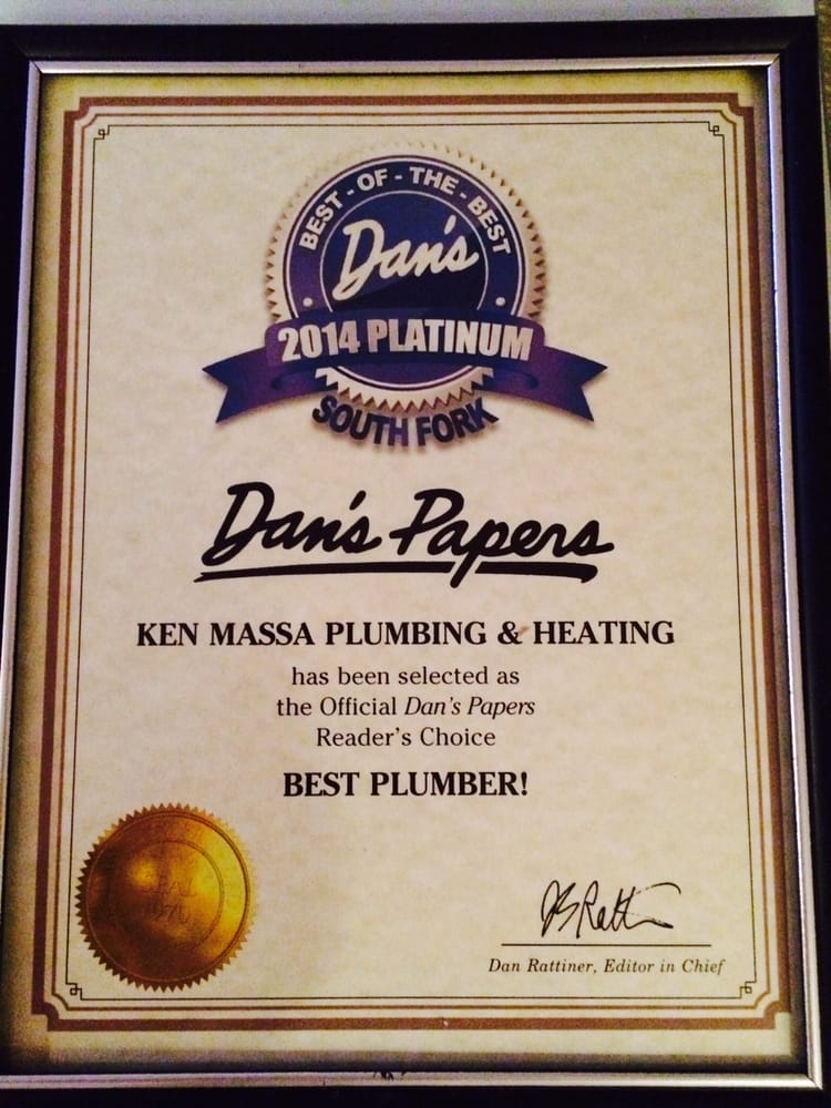 Slide of Ken Massa Plumbing & Heating