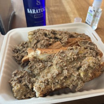 Gouldsburger's Express - Humongous Philly cheesesteak - Burgers Near Me - Philadelphia, Pennsylvania