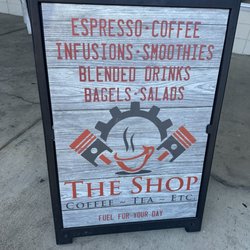 The Shop Coffee, Tea, Etc. - Outside of The Shop