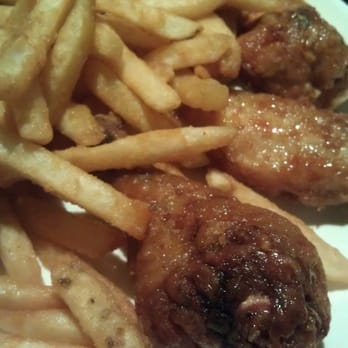 Bonchon Cambridge - John F Kennedy St - Lunch special -- half hot and half soy garlic - Korean Near Me - Cambridge, Massachusetts