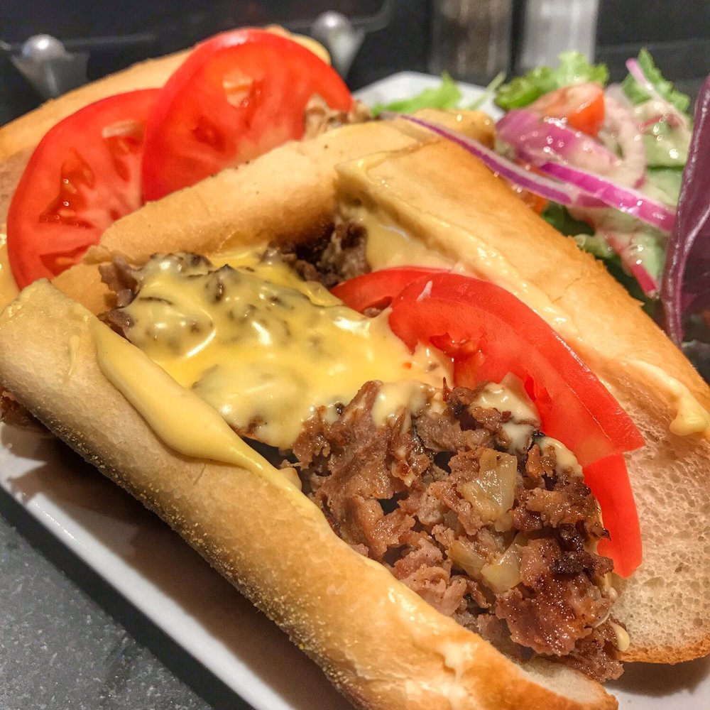 Local Tavern - Philly cheesesteak with cheese whiz (traditional Philly style!) - Bars Near Me - Philadelphia, Pennsylvania Local Tavern - Philly cheesesteak with cheese whiz (traditional Philly style!) - Bars Near Me - Philadelphia, Pennsylvania