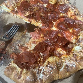 Little Caesars Pizza - Where is the cheese? Why over do the pepperoni? - Chicken Wings Near Me - Maricopa, Arizona Little Caesars Pizza - Where is the cheese? Why over do the pepperoni? - Chicken Wings Near Me - Maricopa, Arizona