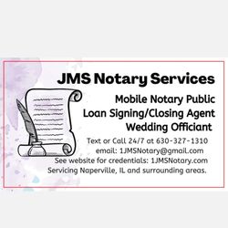 JMS Notary Services and Loan Signing Agent
