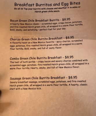 Menu photo 7 Homestead Cafe Albuquerque, NM