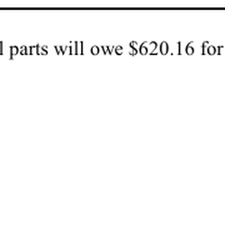 L&W Appliance Repair - Where they had on an invoice that I received after the fact