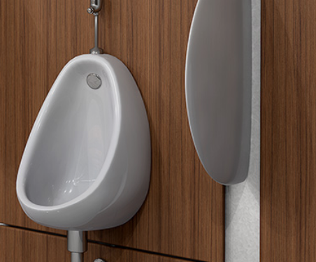 Slide of Ernie's Urinal Pad