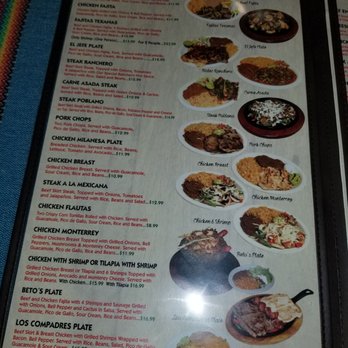 Beto’s Restaurant & Bar - Menu-2 - Mexican Near Me - Austin, Texas Beto’s Restaurant & Bar - Menu-2 - Mexican Near Me - Austin, Texas