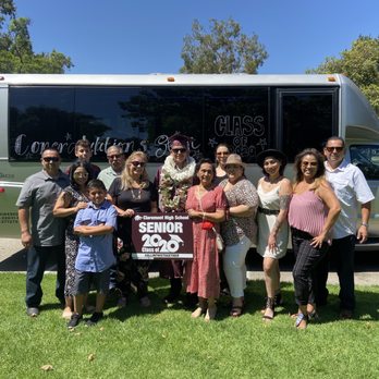 Empowered Charters - Drive thru graduation style - Party Bus Rentals Near Me - Valencia, California