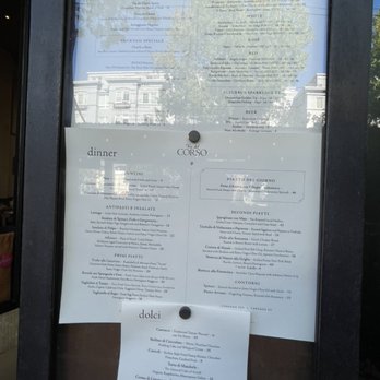 Via del Corso - Menus posted outside of Via Del Corso in Berkeley. - Italian Near Me - Berkeley, California Via del Corso - Menus posted outside of Via Del Corso in Berkeley. - Italian Near Me - Berkeley, California