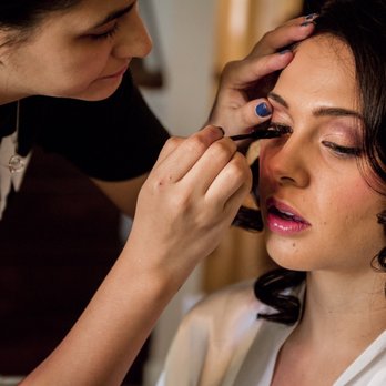 Brittany Turpen Makeup Artist - Applying liner - Makeup Artists Near Me