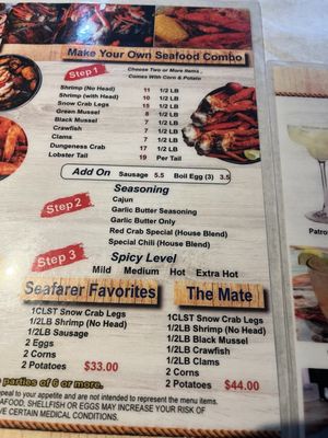Menu photo 3 Red Crab House Snellville, GA