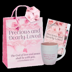 Shades of Divine - Let that special woman or girl know that she so loved. Coordinating items make a special gift.