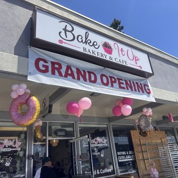 Bake It Up Bakery & Cafe - Storefront - Bakeries Near Me - Castro Valley, California Bake It Up Bakery & Cafe - Storefront - Bakeries Near Me - Castro Valley, California