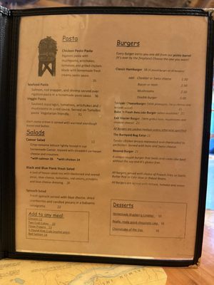 Menu photo 1 Salmon Bake Restaurant Seward, AK