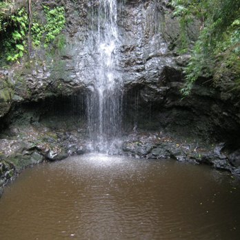 Ka'au Crater - 1st of 3 sets of waterfalls. - Hiking Near Me - Honolulu, Hawaii