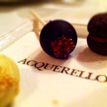 Acquerello - Complimentary truffles - Italian Near Me - San Francisco, California Acquerello - Complimentary truffles - Italian Near Me - San Francisco, California