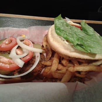 Slim's - Black bean burger - Sandwiches Near Me - Chicago, Illinois Slim's - Black bean burger - Sandwiches Near Me - Chicago, Illinois