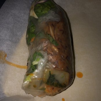 Lona's Lil Eats - Tofu wrap - Asian Fusion Near Me - St Louis, Missouri