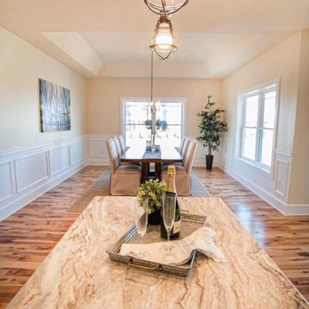Enviro Grain Flooring - Modern Farm House Hardwood Floor installation: solid birch On-site sand & oil finish with satin sheen. - Flooring Near Me Enviro Grain Flooring - Modern Farm House Hardwood Floor installation: solid birch On-site sand & oil finish with satin sheen. - Flooring Near Me