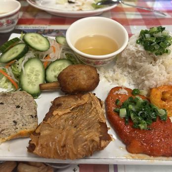 Pho Hoan My - 28. Com Tam Dac Biet Tom Nuong, Thit Nuong, Tau Hu Ky - Vietnamese Near Me - Los Angeles, California Pho Hoan My - 28. Com Tam Dac Biet Tom Nuong, Thit Nuong, Tau Hu Ky - Vietnamese Near Me - Los Angeles, California