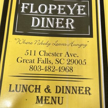 Flopeye Diner - American Near Me - Great Falls, South Carolina